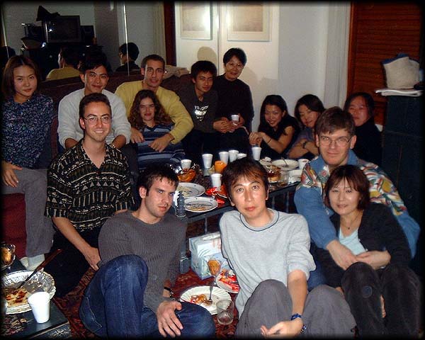 Photo de groupe, Montr�al.  Octobre, 2000.